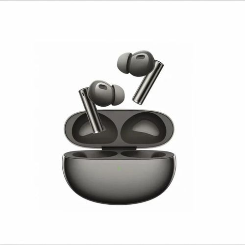 Realme Écouteurs Sans Fil Bluetooth 2.0, Buds Air 6 Pro, True Wireless, Réduction du Bruit, 50dB, Téléphone de Sauna ¿ Noir