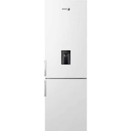Réfrigérateur-congélateur Fagor FAF8282D - congélateur bas avec distributeur d'eau - 55.4x55.8x180 cm (lxpxh) - 268 litres - classe E - blanc