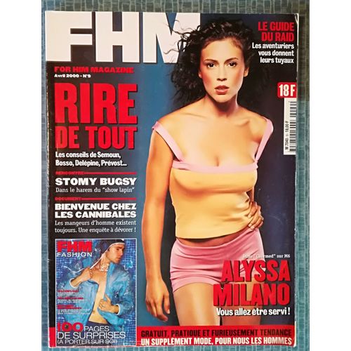 Fhm 9 Alyssa Milano Avril 2000