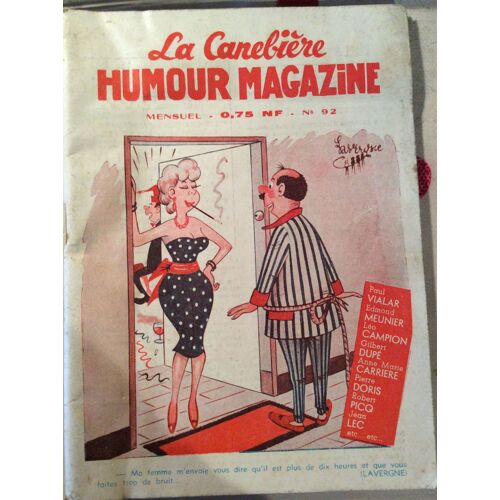 La Canebière Humour Magazine N° 92
