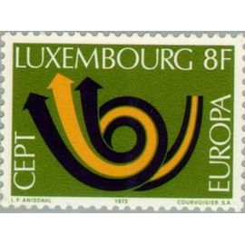 1 Timbre Neuf Europa Luxembourg 1973