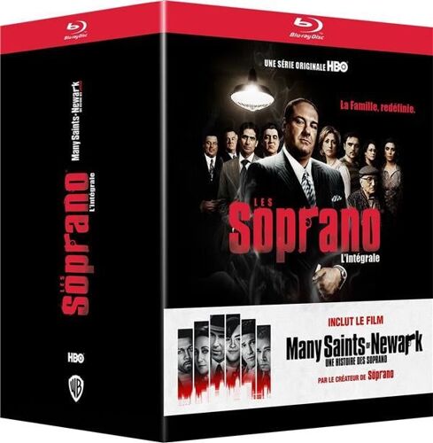 Coffret Blu-Ray Les Soprano L'intégrale Des 6 Saisons - Édition Exclusive Spéciale Fnac, Inclus 1 Blu-Ray Bonus Exclusif, 1 Livret De Photos (28 Pages) Et Le Film The Many Saints Of Newark (2021)