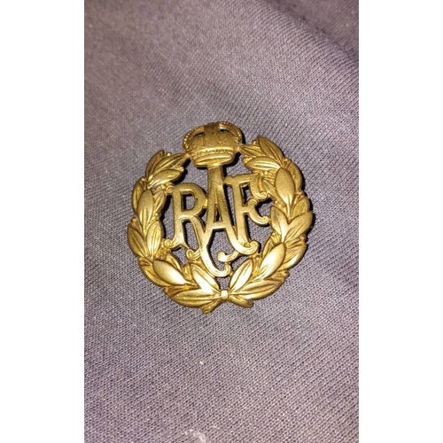 Insigne Casquette Royal Air Force Raf Ww2