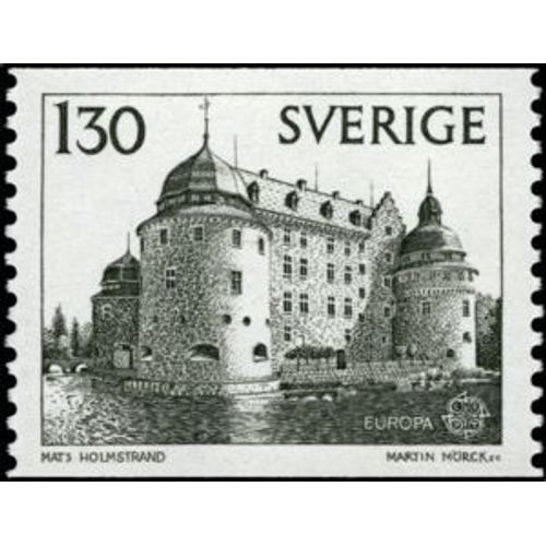1 Timbre Neuf Europa Suède 1978
