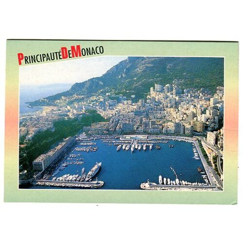 Carte Postale - Vue Aérienne De Monaco - Principauté De Monaco