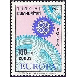 1 Timbre Neuf Europa Turquie 1967