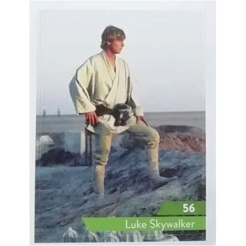 Carte Leclerc 2019 - Star Wars - Luke Skywalker - N°56