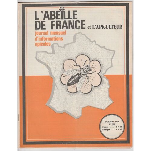 L'abeille De France Et L'apiculteur N° 576