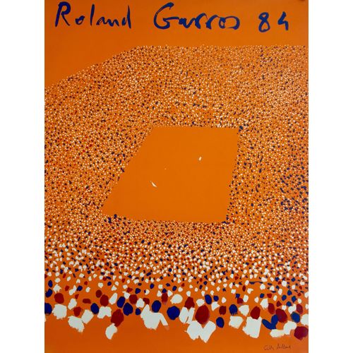 Affiche Roland Garros 1984