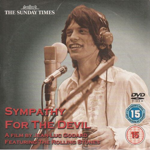 Jean-Luc Godard - The Rolling Stones: Sympathy For The Devil Dvd Pochette Carton
