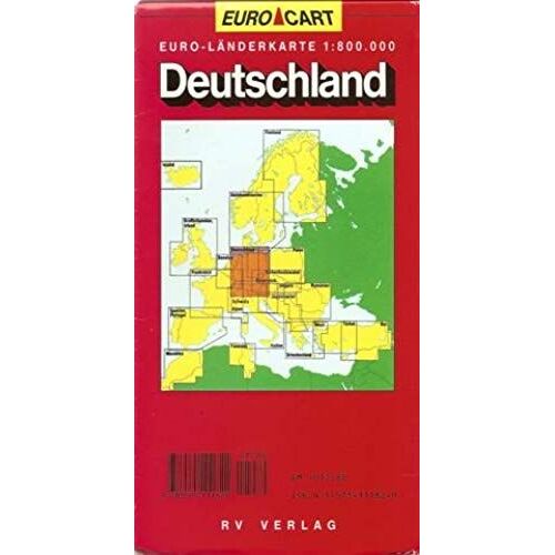 Euro Map: Germany (Euro Maps)