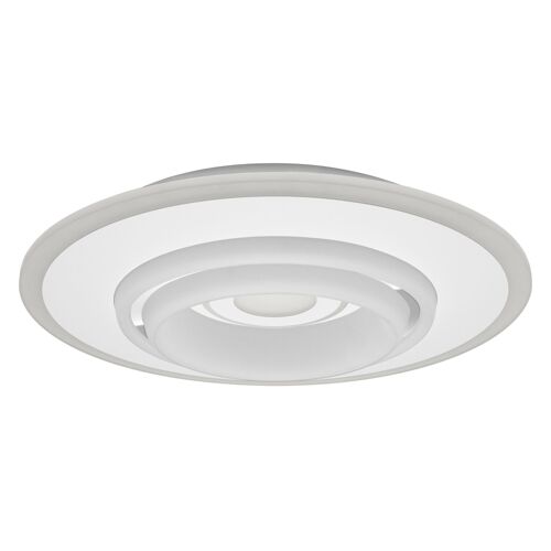 Ledvance Orbis Rumour Smart+ Wifi, Ø 50cm, Plafonnier Led Rond Dimmable Pour L'intérieur, 32w, Température De Couleur 2700 - 6500k, 3300 Lumen, 2 Led Rgb Module, Luminaire Design,Blanc