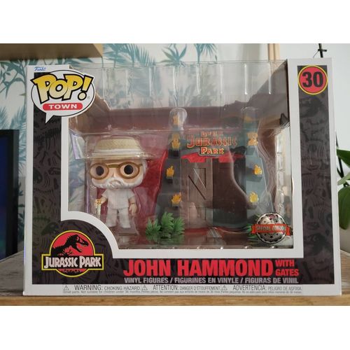 Funko Pop Town 30 Jurassic Park John Hammond With Gates Target Exclusive
