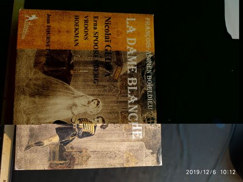 Boïeldieu La Dame Blanche Avec Nicolaî Gedda Erna Spoorenberg Frans Vroons Sofia Van Sante Guus Hoekman Mimi Aarden Henk Driessen Netherland Festival Chorus And Orchestra Dir Jean Fournet 28-11-1964