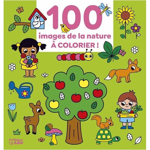 100 Images De La Nature À Colorier !