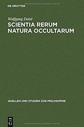 Scientia Rerum Natura Occultarum