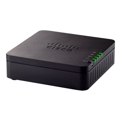 Cisco - Adaptateur de téléphone VoIP - 100Mb LAN - montage mural - pour ATA 191