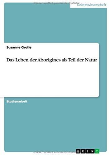 Das Leben Der Aborigines Als Teil Der Natur