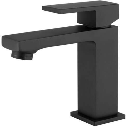 Valaz Robinet de lavabo monocommande noir mat - Série Vinalopó