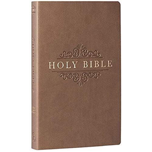 Kjv Budget Gift & Award Lux-Leather Brown