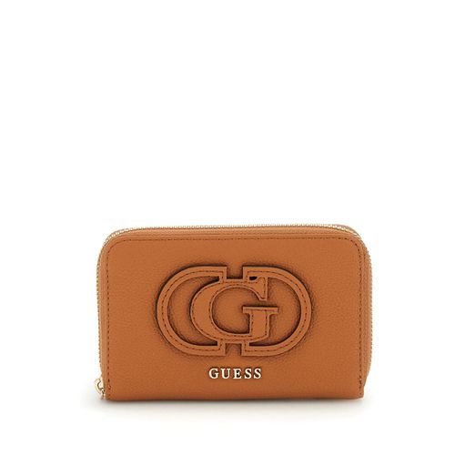 Guess Compagnon / Portefeuille Eco Ali Slg Small Zi Cognac BG953614