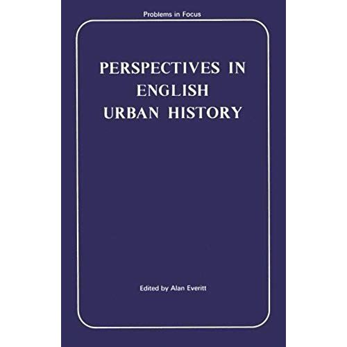 Perspectives In English Urban History