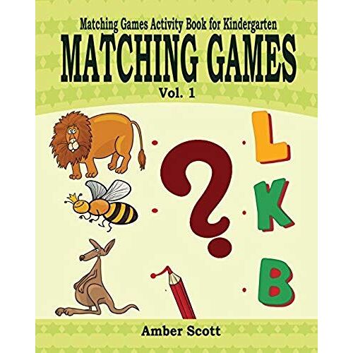 Matching Games ( Matching Games Activity Books For Kindergarten) - Vol. 1