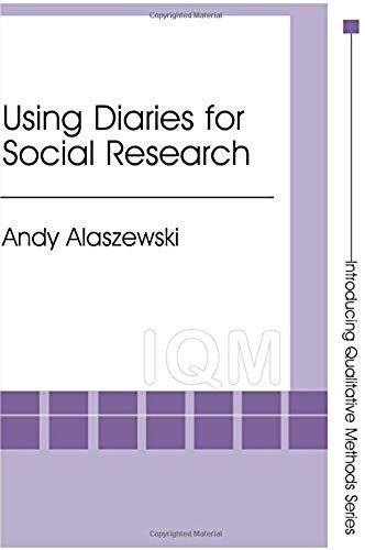 Using Diaries For Social Research