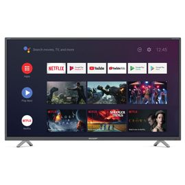 Sharp 50BL2EA - Téléviseur LED 4K Ultra HD 50' (127 cm) - 3840 x 2160 pixels - Ultra HD - HDR - Android TV - Wi-Fi - Bluetooth - Harman/Kardon - 600 Hz