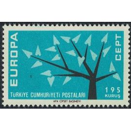 1 Timbre Neuf Europa Turquie 1962