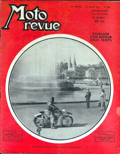 Moto Revue N° 995 Du 19/08/1950