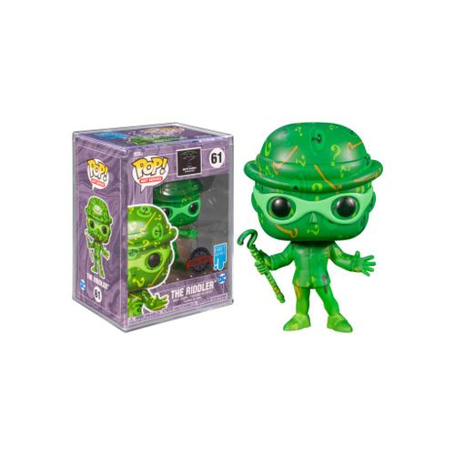 Figurine Funko Pop The Riddler Artist Series With Pop Protector / Batman Forever / Funko Pop Art Series 61