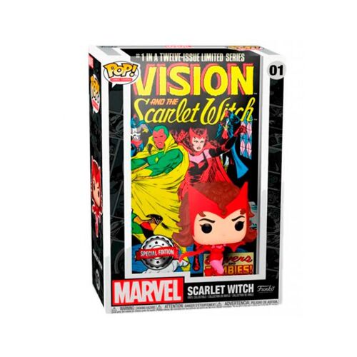 Figurine Funko Pop Scarlet Witch Comic Covers / Marvel / Funko Pop 01 - Exclusive Special Edition