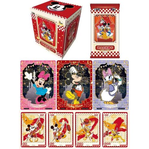 Boîte De 20 Boosters Disney Colorful Holidays / Card Fun
