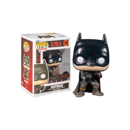 Figurine Funko Pop The Batman Battle Damaged / The Batman / Funko Pop Movies #1195 - Exclusive Special Edition