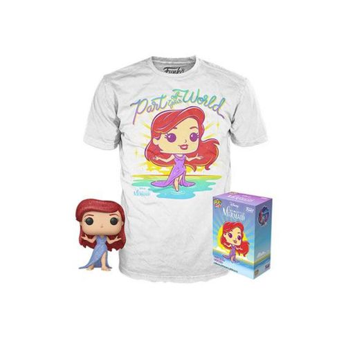 T-Shirt L + Pop Ariel / La Petite Sirene / Funko Pop