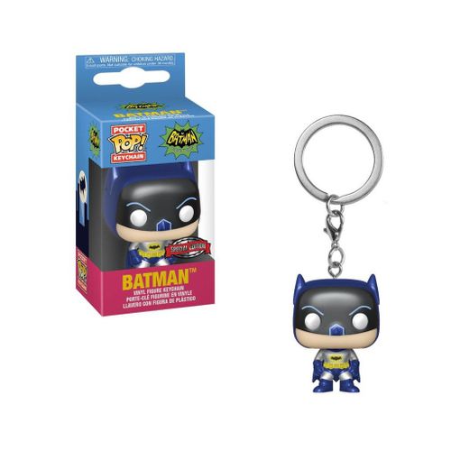 Porte-Clé Batman Metallic / Batman / Funko Pocket Pop - Exclusive Special Edition