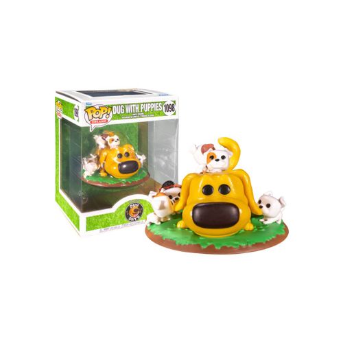 Figurine Funko Pop Dug With Puppies / Dug Days / Funko Pop Disney #1098 - Exclusive Special Edition