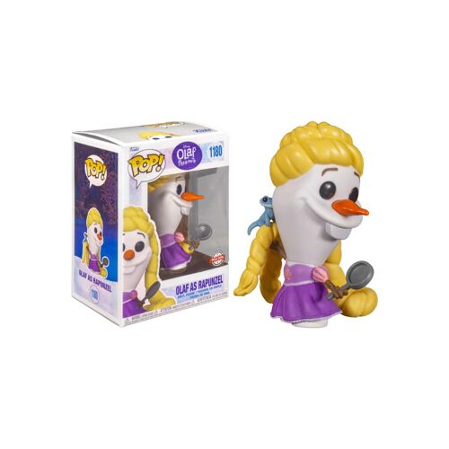 Figurine Funko Pop Olaf As Rapunzel / La Reine Des Neiges / Funko Pop Disney #1180 - Exclusive Special Edition