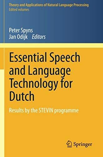 Essential Speech And Language Technology For Dutch