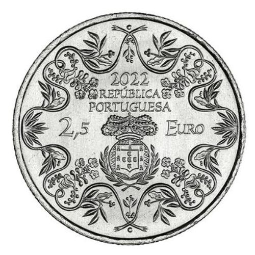 Portugal 2022 2,50 Euro 200 Ans De La Constitution De 1822