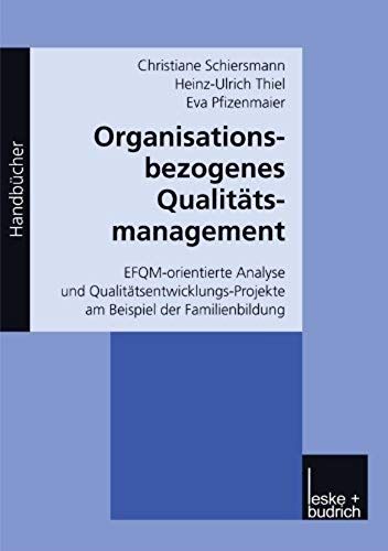 Organisationsbezogenes Qualitätsmanagement