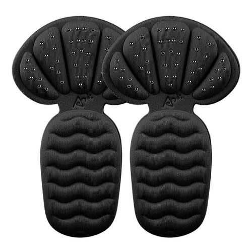 Protection Du Talon / Inserts De Chaussures Pour Chaussures Amples Le Noir