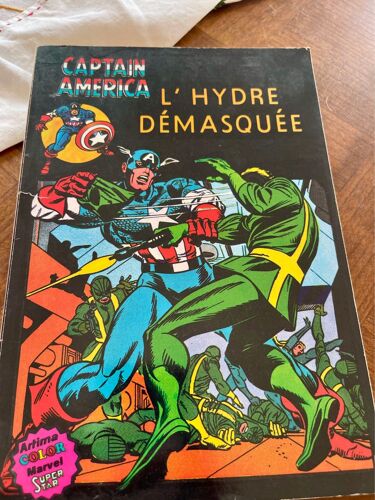 Captain America 1re Série Aredit Artima Color N.9 L’Hydre Démasquée
