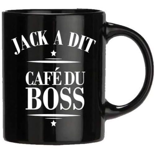 Générique Mug Jack A Dit Boss - Noir