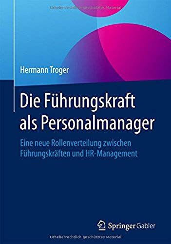 Die Führungskraft Als Personalmanager