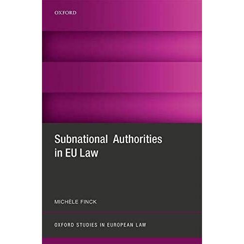 Subnational Authorities In Eu Law
