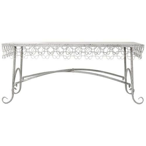 Table Basse En Métal 120,65x56,52x52,07h Cm