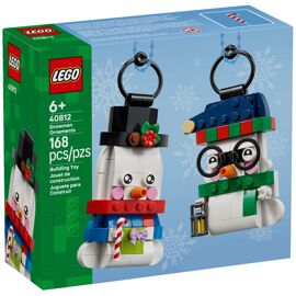LEGO Saisonnier - Les bonshommes de neige décoratifs - 40812