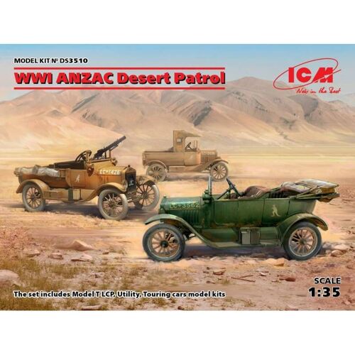 Icm- Diorama 1 35 Patrouille Du Désert Anzac De La Premi Re Guerre Mondiale Icmds3510
